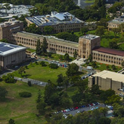 Aerial photo of UQ